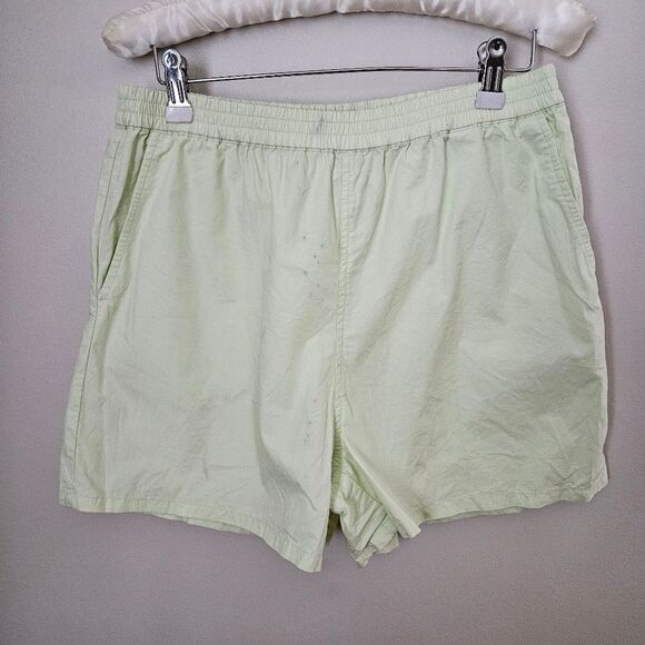 BP Shorts Athletic Light Pastel Green Stretch Workout Athleisure Lightweight - Picture 1 of 11